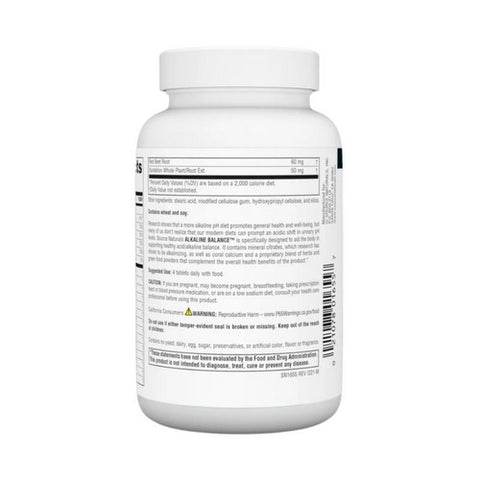 Source Naturals, Alka-balance, 60 Tabs