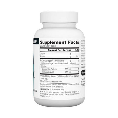 Source Naturals, Hyaluronic Acid, 100 mg, 60 Tabs
