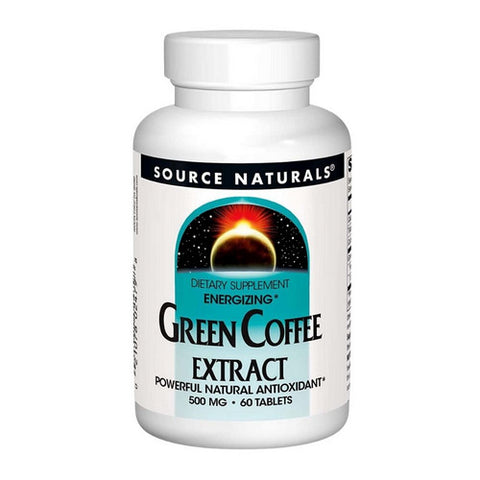 Source Naturals, Green Coffee, Extract 60 Tabs