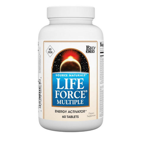 Source Naturals, Life Force Multiple-No Iron, 60 Tabs