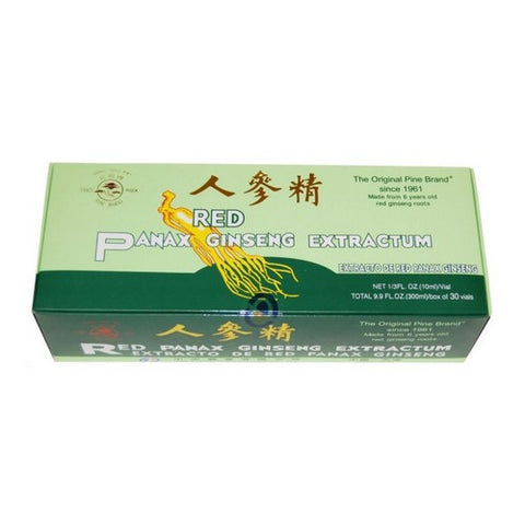 Prince Of Peace, Panax Ginseng Extractum W/alcohol Pine Brand, 30x10cc