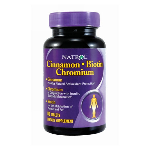 Natrol, Super Cinnamon, 60 Tabs