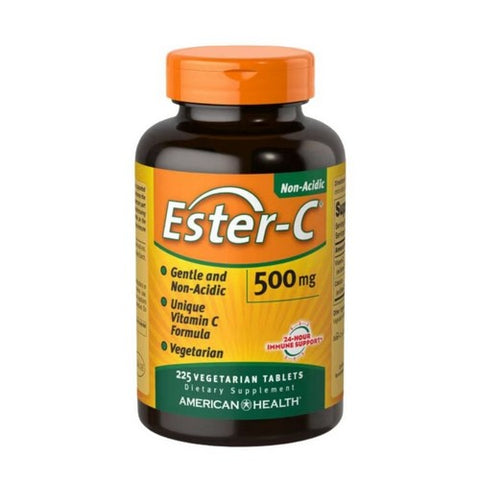 American Health, Ester-c, 500 mg, 225 Vegitabs