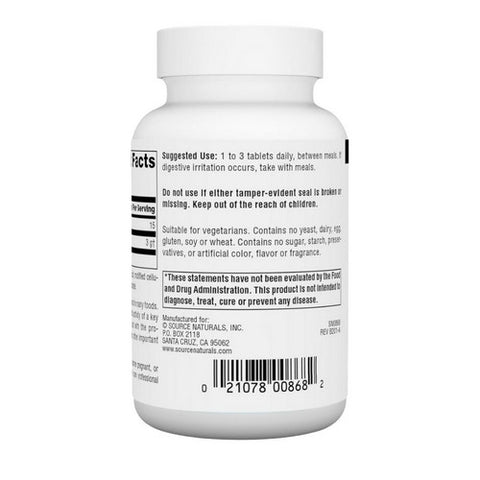 Source Naturals, L-Pyroglutamic Acid, 1000 MG, 60 Tabs