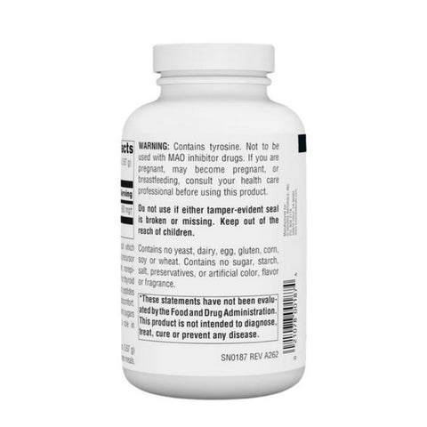 Source Naturals, L-Tyrosine, Powder 100 gm 3.53 Oz