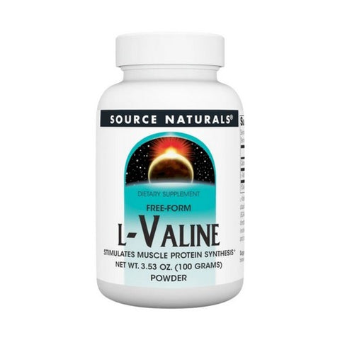 Source Naturals, L-Valine, 3.53 oz (100 gms)