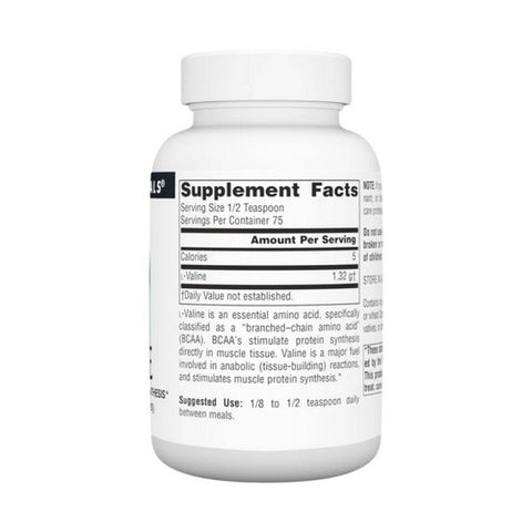 Source Naturals, L-Valine, 3.53 oz (100 gms)