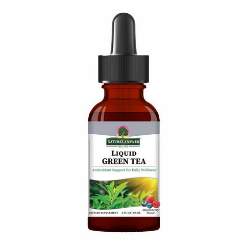 Nature's Answer, Platinum Green Tea, Mixed Berry Flavor 2 Oz
