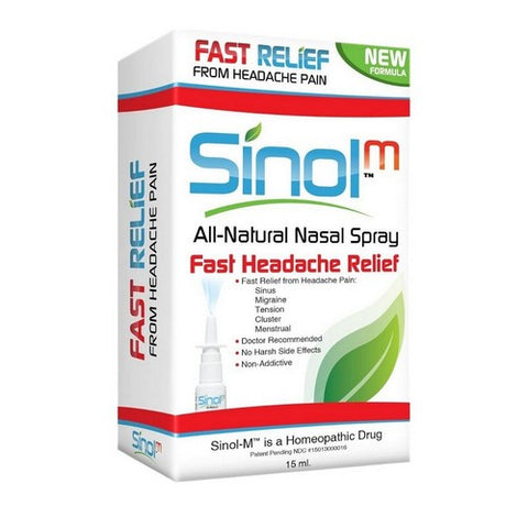 Sinol, Sinol M Headache Nasal Spray, 15 Ml