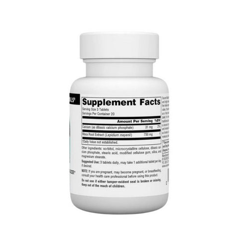 Source Naturals, Maca, 250 MG, 60 Tabs