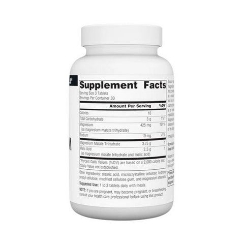 Source Naturals, Magnesium Malate, 90 Tabs