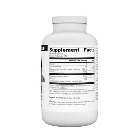 Source Naturals, Magnesium Malate, 360 Tabs