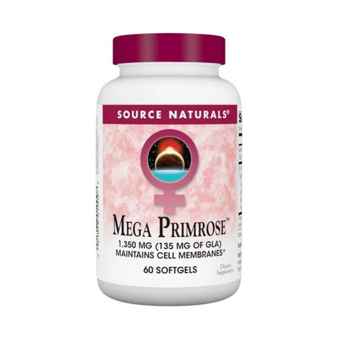 Source Naturals, Mega Primrose, 1350 mg, (Eternal Woman) 60 Softgel