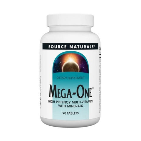 Source Naturals, Mega One (Formerly Mega-Vite 85), 90 Tabs
