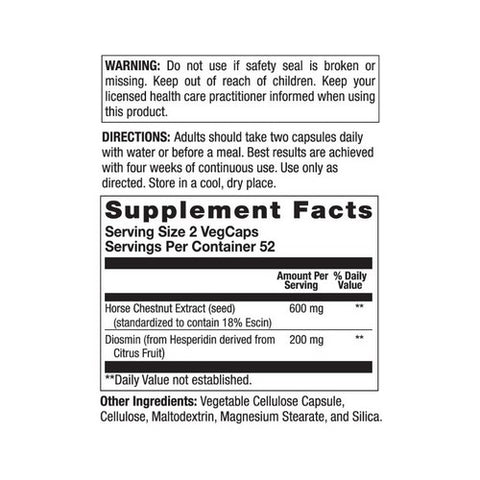 Body Gold, Venastat Capsules For Natural Leg Vein Health, 105 Caps