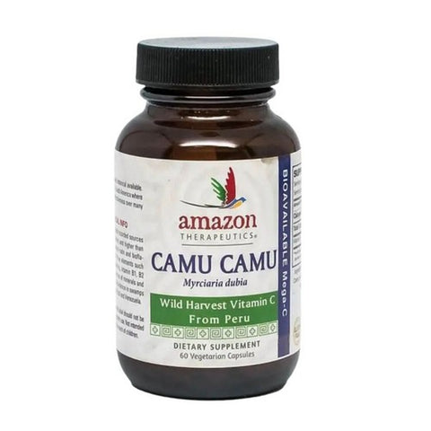 Amazon Therapeutic Laboratories, Camu-camu Mega C Wild Crafted, 500 mg, 60 Vegicaps