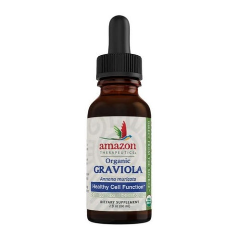 Amazon Therapeutic Laboratories, Graviola Tincture, Certified Organic 4 Fl Oz