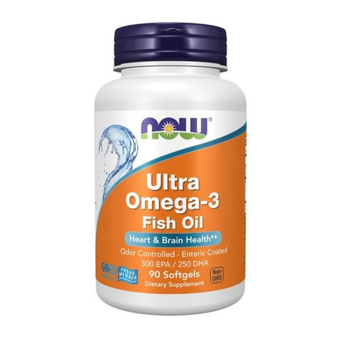 Now Foods, Ultra Omega -3, 90 Sgels