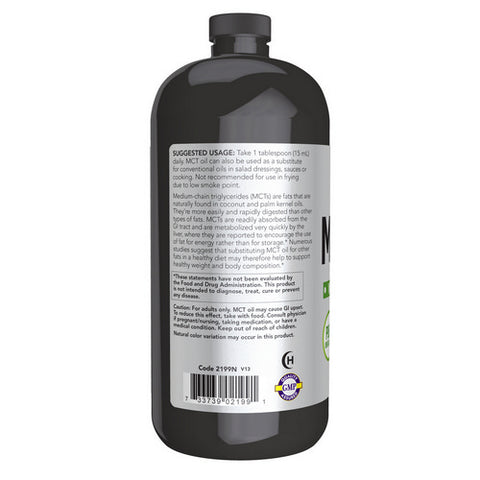 Now Foods, MCT Oil Liquid, 32 Fl Oz