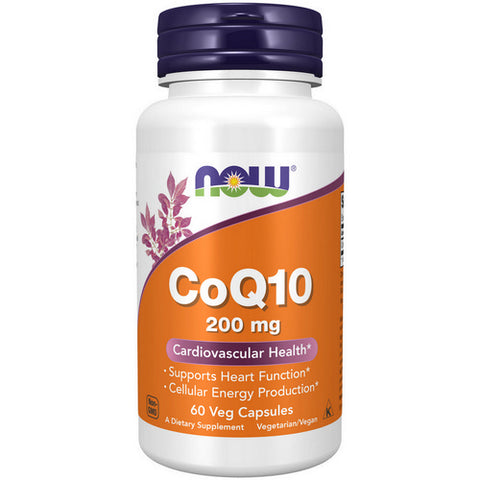 Now Foods, Coq10, 200 mg, 60 Vcaps