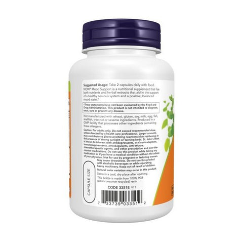 Now Foods, Mood Support, 90 Vcaps