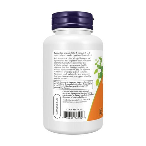 Now Foods, Artichoke Extract, 450 mg, 90 Vcaps