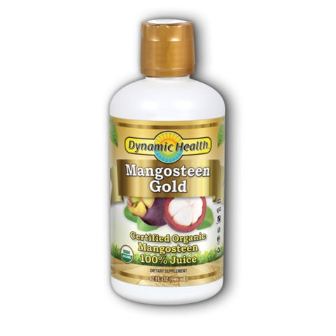 Dynamic Health Laboratories, Mangosteen, Gold 100% Pure, 32 Oz