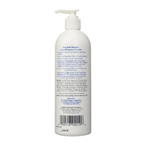 Stony Brook Botanicals, Body Lotion, Unscented, 16 Oz