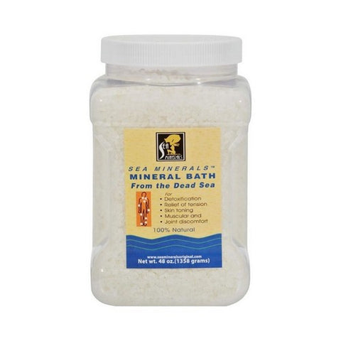 Sea Minerals, Dead Sea Mineral Bath Salt, 3 Lb