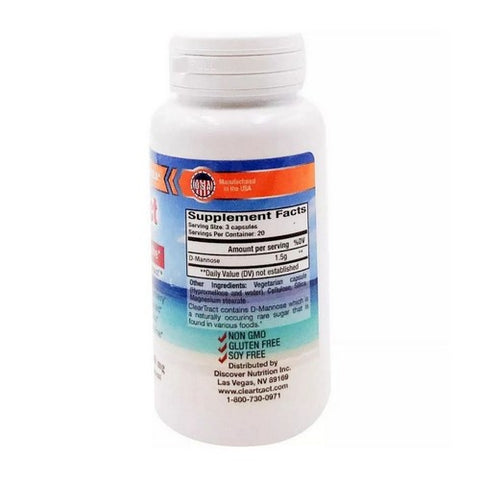 ClearTract, Cleartract D-mannose, 60 Caps