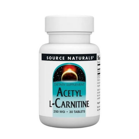 Source Naturals, Acetyl L-Carnitine, 250 mg, 30 Tabs