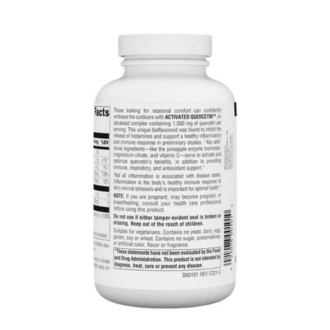 Source Naturals, Activated Quercetin, 200 Tabs