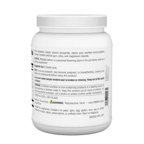 Source Naturals, Alfalfa, 648 Mg, 1000 Tabs