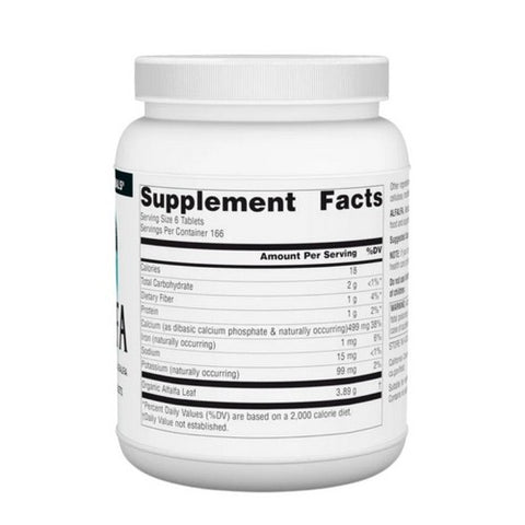 Source Naturals, Alfalfa, 648 Mg, 1000 Tabs