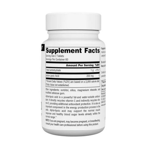 Source Naturals, Alpha-Lipoic Acid, 100 MG, 120 Tabs