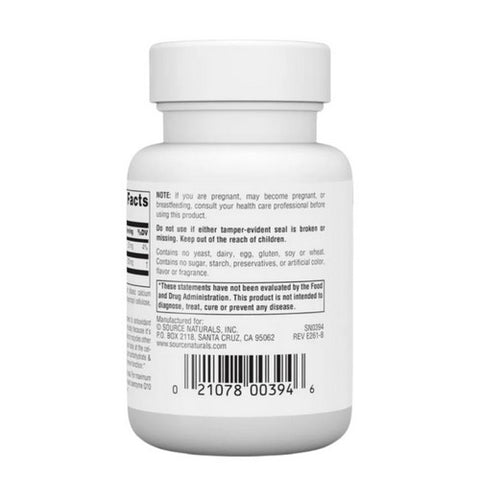 Source Naturals, Alpha-Lipoic Acid, 200 MG, 30 Tabs