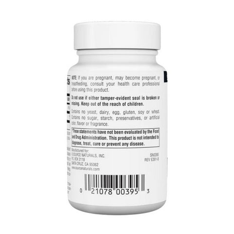 Source Naturals, Alpha-Lipoic Acid, 200 MG, 60 Tabs