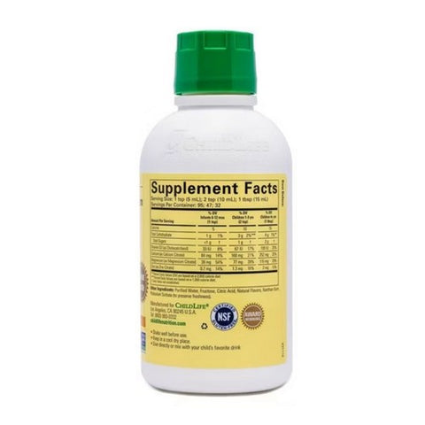 Child Life Essentials, Liquid Calcium Magnesium, 16 Fl Oz