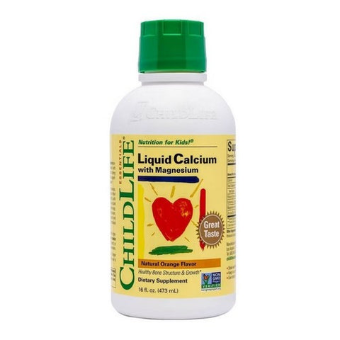 Child Life Essentials, Liquid Calcium Magnesium, 16 Fl Oz