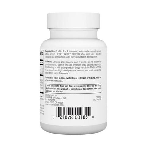 Source Naturals, Amino Athlete, 1000 MG, 50 Tabs