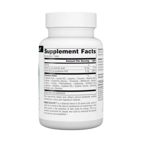 Source Naturals, Amino Athlete, 1000 MG, 50 Tabs