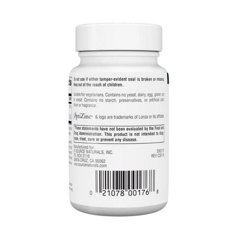 Source Naturals, OptiZinc, 30 Mg, 240 Tabs