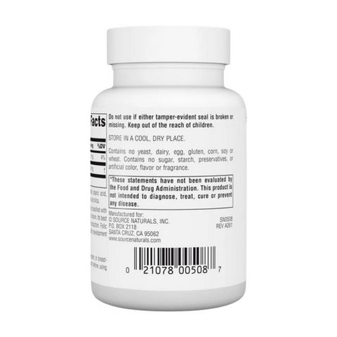 Source Naturals, PABA, 100 mg, 250 Tabs