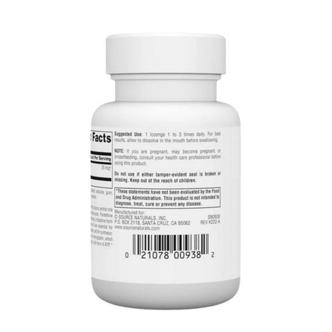 Source Naturals, Pantethine, 25 mg, 30 Tabs