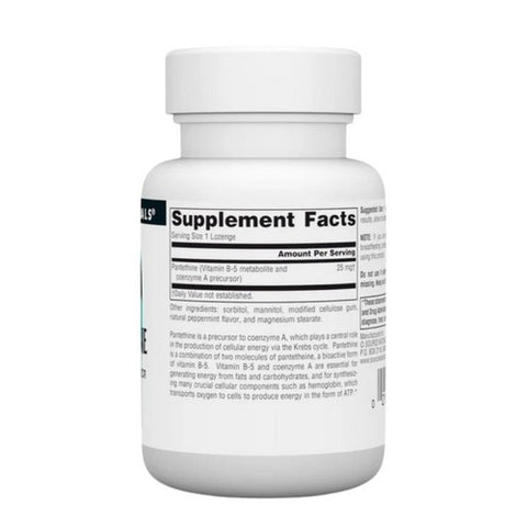 Source Naturals, Pantethine, 25 mg, 30 Tabs