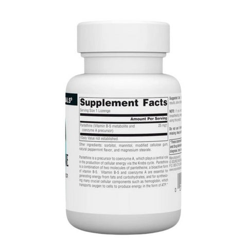 Source Naturals, Pantethine, 25 mg, 60 Tabs