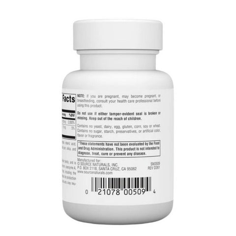 Source Naturals, Pantothenic Acid, 100 mg, 100 Tabs