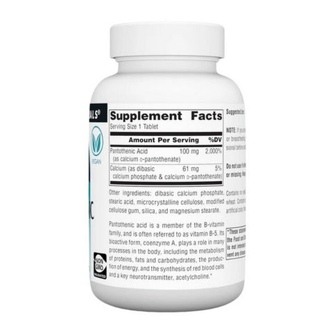 Source Naturals, Pantothenic Acid, 100 mg, 250 Tabs