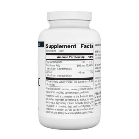 Source Naturals, Pantothenic Acid, 500 mg, 250 Tabs