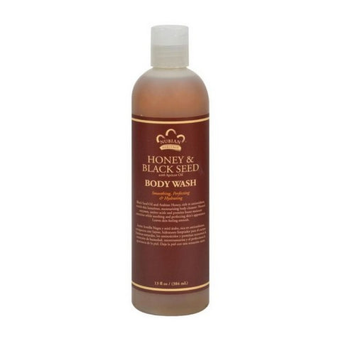 Nubian Heritage, Body Wash, Honey & Black Seed, 13 Oz